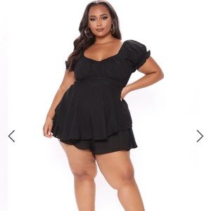 Fashion Nova Amelia off the shoulder romper